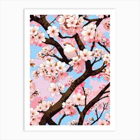 Cherry Blossom Tree 6 Art Print