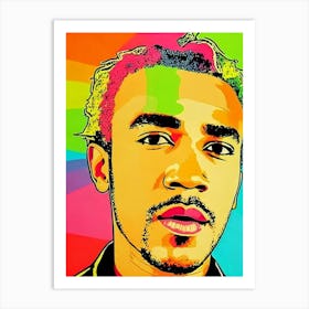 Lil Uzi Vert Colourful Pop Art Art Print