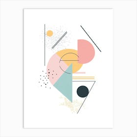 Abstract Geometric Pattern 23 Art Print