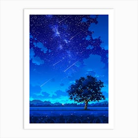 Sky wallpaper Art Print