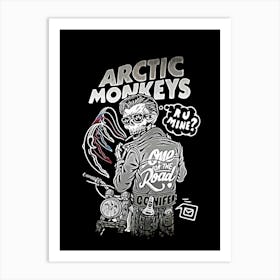 Arctic Monkeys 4 Art Print