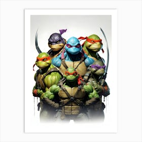 Teenage Mutant Ninja Turtles Art Print