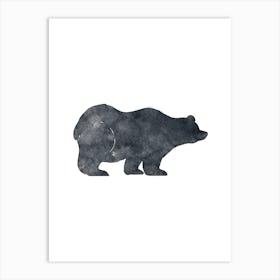 Inkpress Bear Art Print