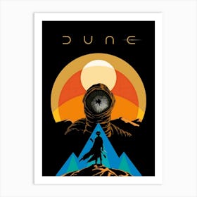 Dune Paul Atreides Affiche