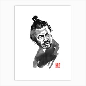 Toshiro Mifune Art Print