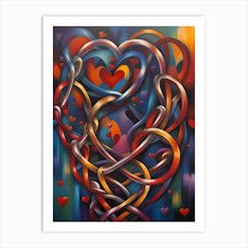 Heart Of Love Art Print