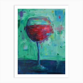 Red Wine Art Print