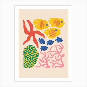 Coral Reef 3 Art Print