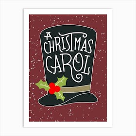 A Christmas Carol, Christmas Art Print