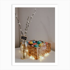 Easter Basket 14 Art Print