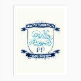 Preston North End 1 Art Print