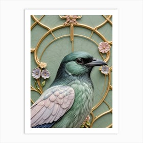 Mystical Bird Art Print