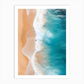 Beach Waves 2 Art Print