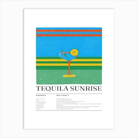 Tequila Sunrise Art Print