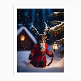 Santa Claus 1 Art Print