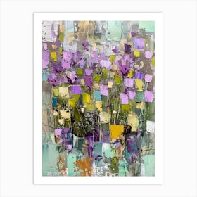 Purple Flowers 2 Art Print