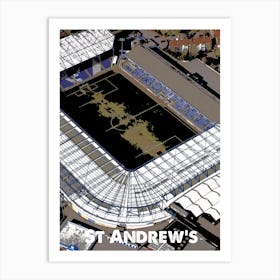 St Andrew's, Birmingham, Stadium, Football, Art, Soccer, Wall Print, Art Print Art Print