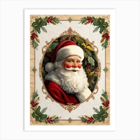 Santa Claus 11 Art Print