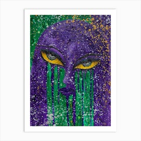 Mardi Gras Mask Art Print