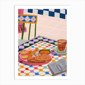 Table For Two 1 Art Print