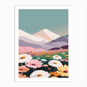 Daisy Field 5 Art Print