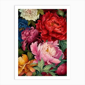 Peonies 22 Art Print