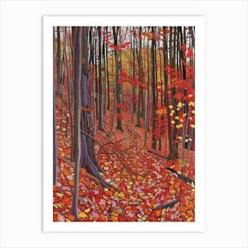 Autumn Forest 9 Art Print