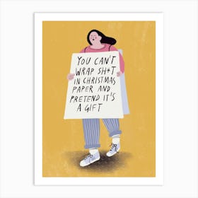 Thanks but not thanks Art Print