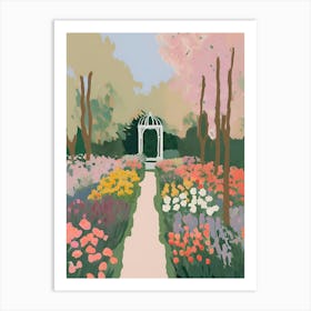 Spring Garden Art Print