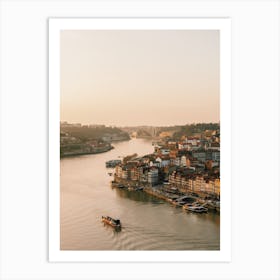 Portugal River Canal Art Print