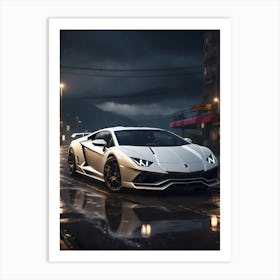 Need For Speed 4 Art Print