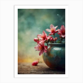 Flowers In A Vase 38 Art Print