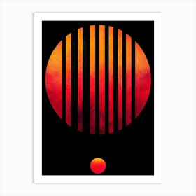 Sunset In The Sky Art Print