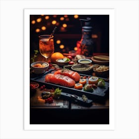 Asian Cuisine 4 Art Print