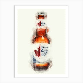 Molson Canadian Art Print