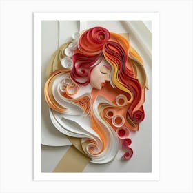 Paper Art 31 Art Print