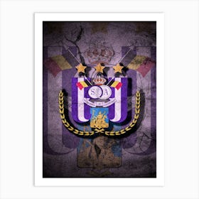 Anderlecht 2 Art Print