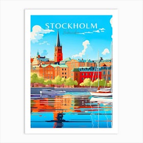 Stockholm Travel Sweden Art Print