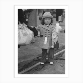 Los Angeles, California,Japanese American Evacuation From West Coast Areas Under U Art Print