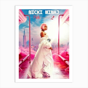 Nicki Minaj Pink Friday 2 Art Print