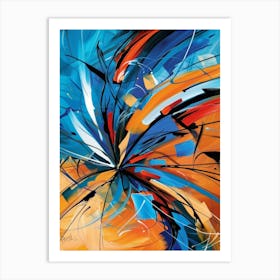 Abstract Painting 2216 Art Print