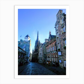 The Royal Mile, Edinburgh, Scotland Art Print