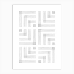 Squares Art Print