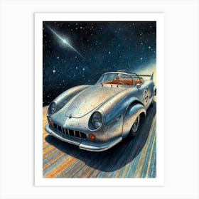 Porsche 356 1 Art Print