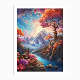 Dreamscape 18 Art Print