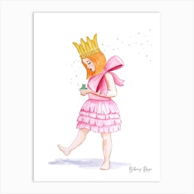 Frog Princess Art Print