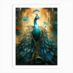 Peacock 3 Art Print