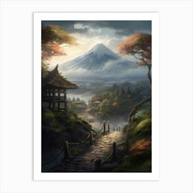 Asian Landscape 63 Art Print