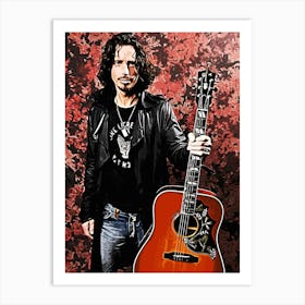 Chris Cornell audioslave band music Art Print