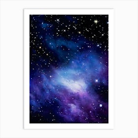 Galaxy In Space Art Print